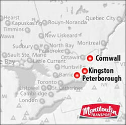 2016 Faster and more reliable ground transport service in Southeastern Ontario
